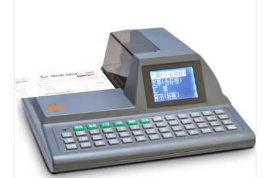 Original Wheelang HL-2010A B C Multifunction Check Printer can be connected to the computer automatic check typewriter