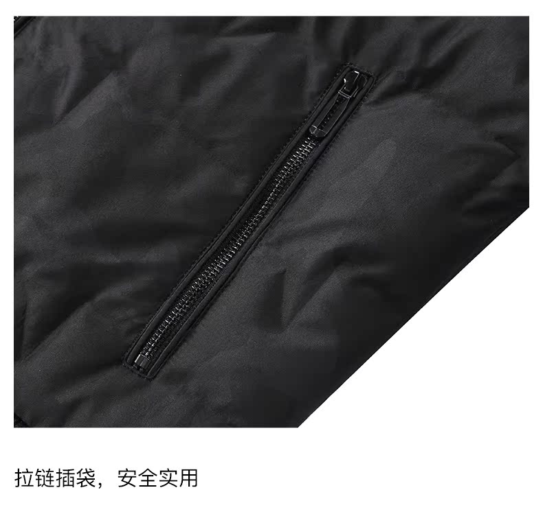 STAVA斯得雅 男士短款立领羽绒服 90%含绒量 图14