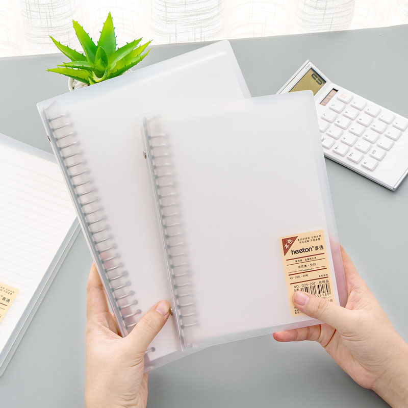 A5 A5 B5 notebook stationery student 20 26 holes horizontal wire grid blank iron ring removable loose-leaf Benko loose-leaf binder