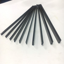 British DTL imported white steel knife 4 * 6-40 black leather nitriding treatment hardness 65-67 ultra-hard black leather knife 5 * 8-40