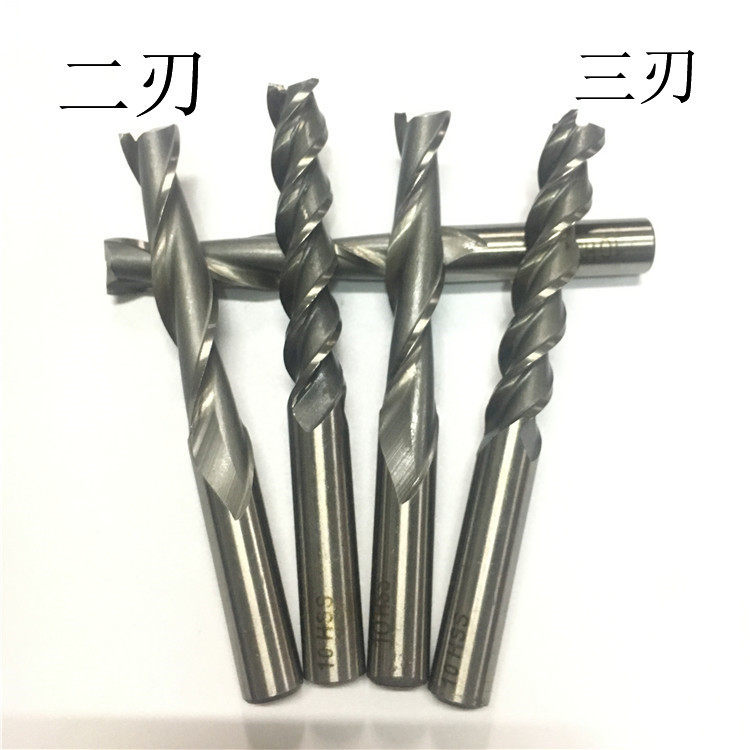 Non - standard milling cutter straight - handle lengthening taper - handle special length milling cutter keyway milling cutter ultra - hard milling cutter