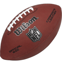 Классический стандартный игровой мяч Wilson Football NFL размер 9 молодежный размер 6 американский футбол