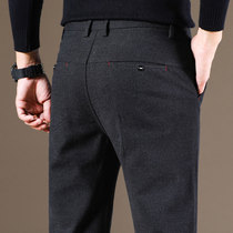 Autumn pants men Korean version of the trend Joker autumn and winter slim feet mens business casual pants young mens pants