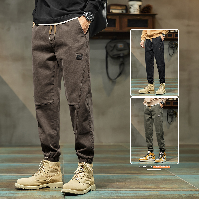 Autumn Casual Pants for Men 2026 New Trendy Brand Loose Sports Men's Pants Youth Workwear Pants Men's Spring and Autumn Autumn Casual Pants for Men 2026 New Trendy Brand Loose Sports Men's Pants Youth Workwear Pants Men's Spring and Autumn