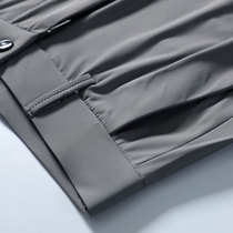 Ice silk ultra-thin suit pants mens summer business casual trousers professional dress work work silky West pants