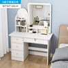 D style square mirror warm white