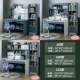 [Специальное предложение с ограниченным временем без повышения цен] Sky Blue+Led Light+5 -Layer Книжный шкаф+подъемная коляска инвалидная коляска инвалид