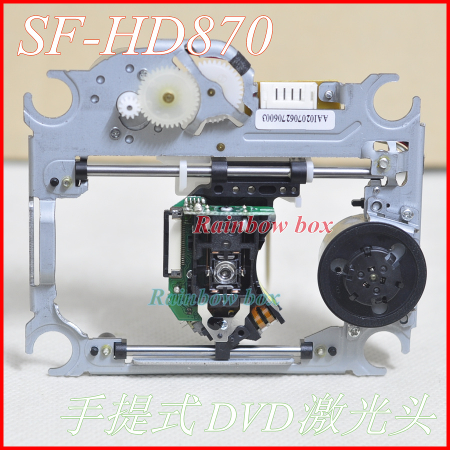 Brand new AZ5738 AZ5740 5741 portable DVD audio plug-in machine SF-HD870 laser headband rack