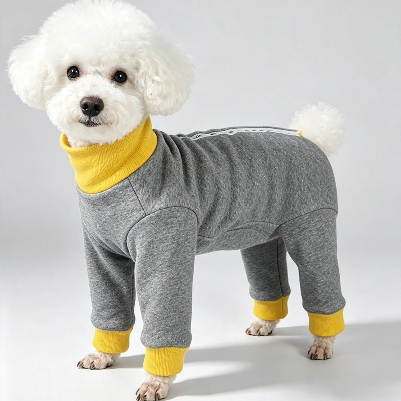 Pure Cotton Dog Clothes, Belly-Warming, Autumn and Winter, Extended Legs, Teddy, Bichon, Small Size Dogs, Outdoor Pet Four-Legged Clothing Pure Cotton Dog Clothes, Belly-Warming, Autumn and Winter, Extended Legs, Teddy, Bichon, Small Size Dogs, Outdoor Pet Four-Legged Clothing