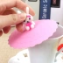 Full 9 nhân dân tệ vận chuyển phổ quát chống bụi silicone thực phẩm lớp phim hoạt hình cách nhiệt cốc chống rò rỉ nắp cốc phổ quát - Tách