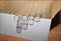Glass test tube flat opening round bottom test tube diameter 12 13 13 18 18 20 25 30mm 30mm processable