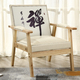 Đơn giản phòng khách đồ nội thất ghế sofa khu vực nghỉ ngơi hộp chân tắm shop nhỏ sofa vải sofa phòng khách sạn - FnB Furniture