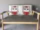 Đơn giản phòng khách đồ nội thất ghế sofa khu vực nghỉ ngơi hộp chân tắm shop nhỏ sofa vải sofa phòng khách sạn - FnB Furniture