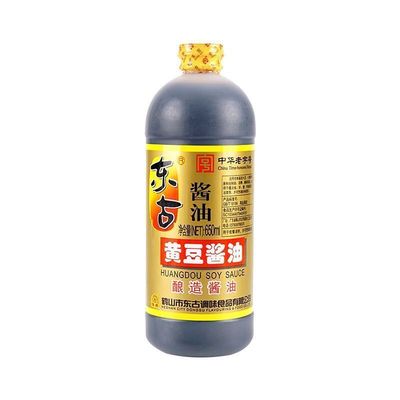 东古酱油黄豆酱油650ml酿造酱油家用酱油老字号生抽酱油特价包邮