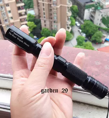 Aluminum alloy travel outdoor strong light 1 section 2 sections 3 sections No 5 pupil eye maintenance light flashlight Customizable LOGO