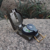American outdoor compass travel adventure multifunctional metal compass compass portable durable customizable LOGO