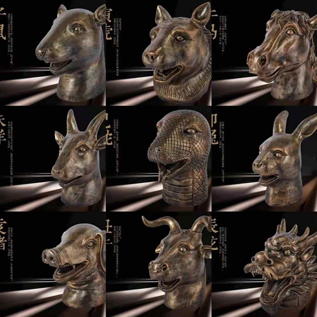 純銅製品動物生肖置物セット 12体 純銅製品動物生肖置物セット 12体 【公式通販】