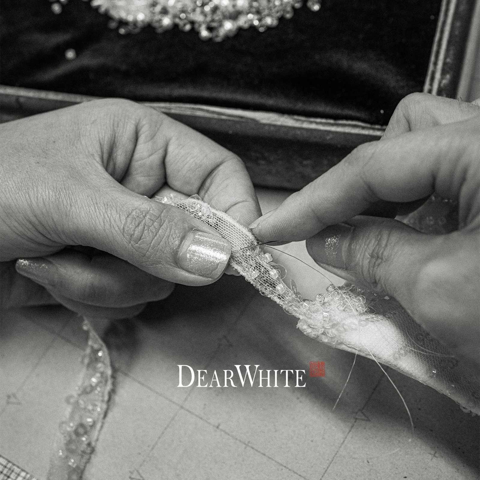 Свадебное платье цвета чистой белизны DearWhite для невесты, французский стиль