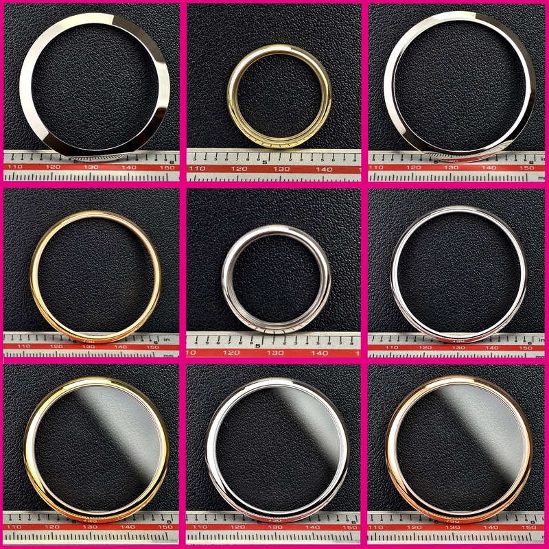 Suitable for Tissot Le Locle Du Rouer Carson Series T099407A Watch Bezel Front Cover Sapphire Lens Steel Ring