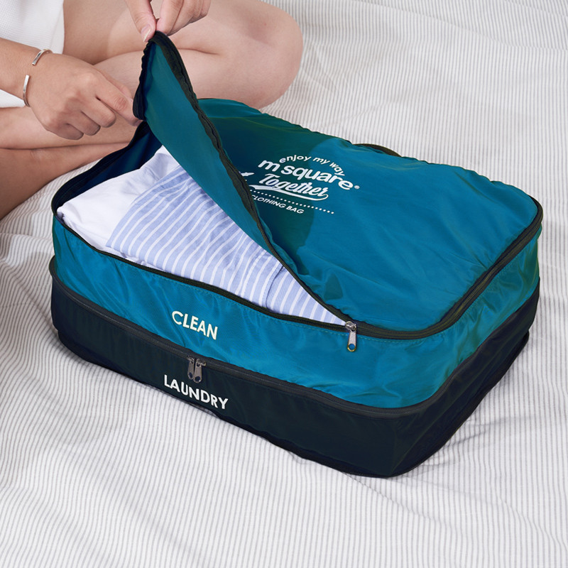 msquare travel storage bag sub-packing clothes clothing portable business travel luggage finishing layered storage bag