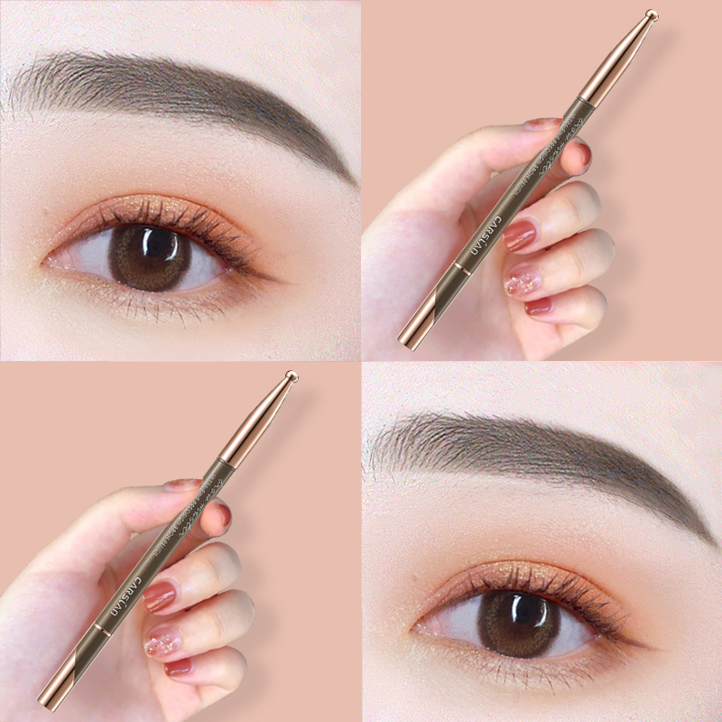 Kazilan Eyebrow Pencil Waterproof and sweat-proof long-lasting, no decolorization, scholars, ultra-fine head, very fine female beginners