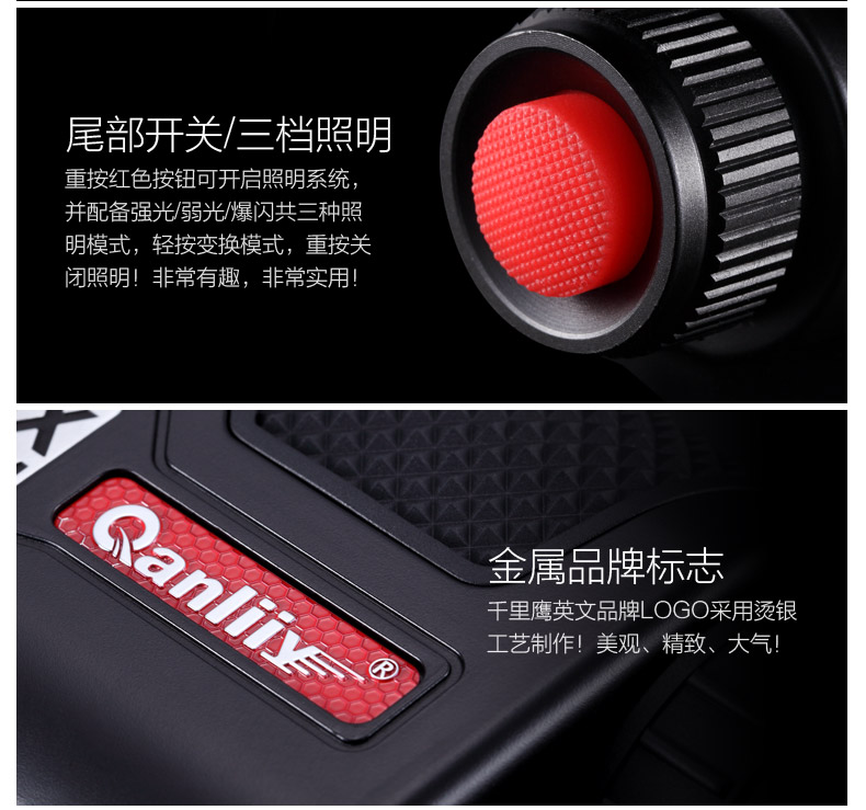 Kính thiên văn Tầm nhìn Nghìn lẻ Eagle Eagle Danh sách độ phóng đại cao ống kính HD dụng cụ nhìn đêm - Kính viễn vọng / Kính / Kính ngoài trời ống nhòm mini