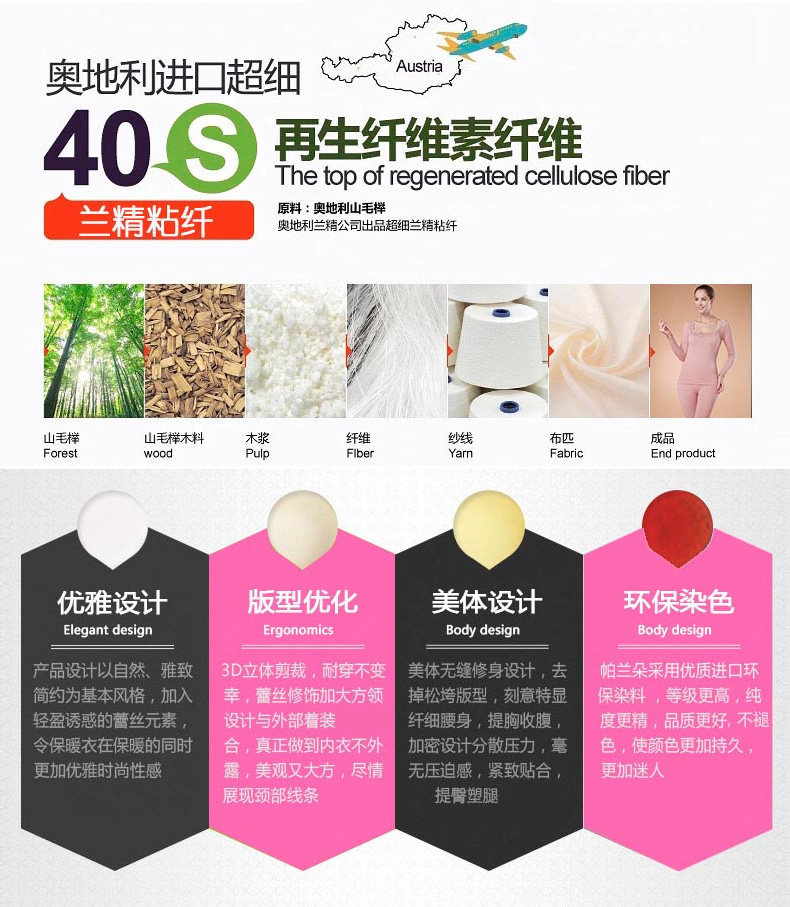 Sous-vêtement thermo jeunesse PLANDOO sexy en viscose - Ref 747739 Image 9