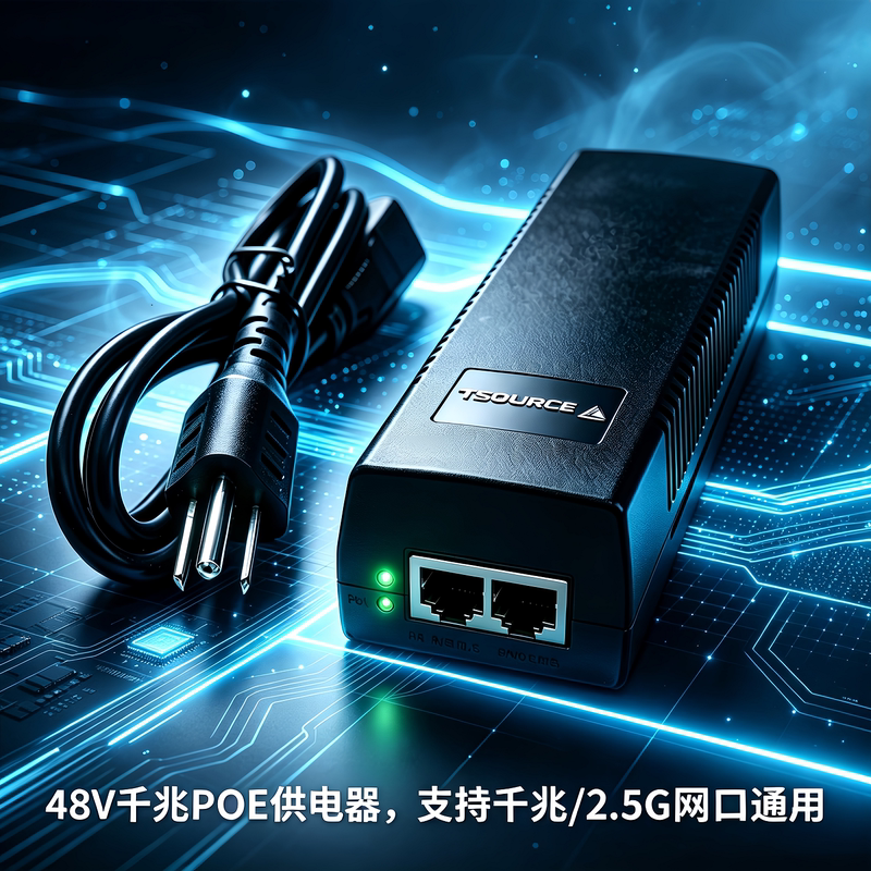 Wireless Bridge Poe Power Supply Module Adapter 48V 2.5g Gigabit 30W Camera Ap Strong Power Supply Wireless Bridge Poe Power Supply Module Adapter 48V 2.5g Gigabit 30W Camera Ap Strong Power Supply