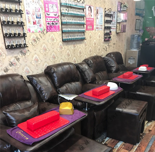 Độc điện lông mi móng tay ghế / sofa Pibu thẩm mỹ viện ghế salon lông mi 180 độ nằm phẳng - Ghế sô pha ghế gỗ sofa