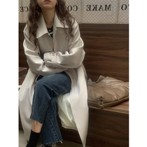 2022 the new spring and autumn windcoat jacket womens coat with a small child chic spring style Korean wind advanced texture