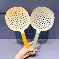 Высокая температурная лапша с лапшой с лапшой с длинной ручкой, дренирующими пельмени, пельмени лапши, ложка, длинная ручка утечка, водопроводной забор