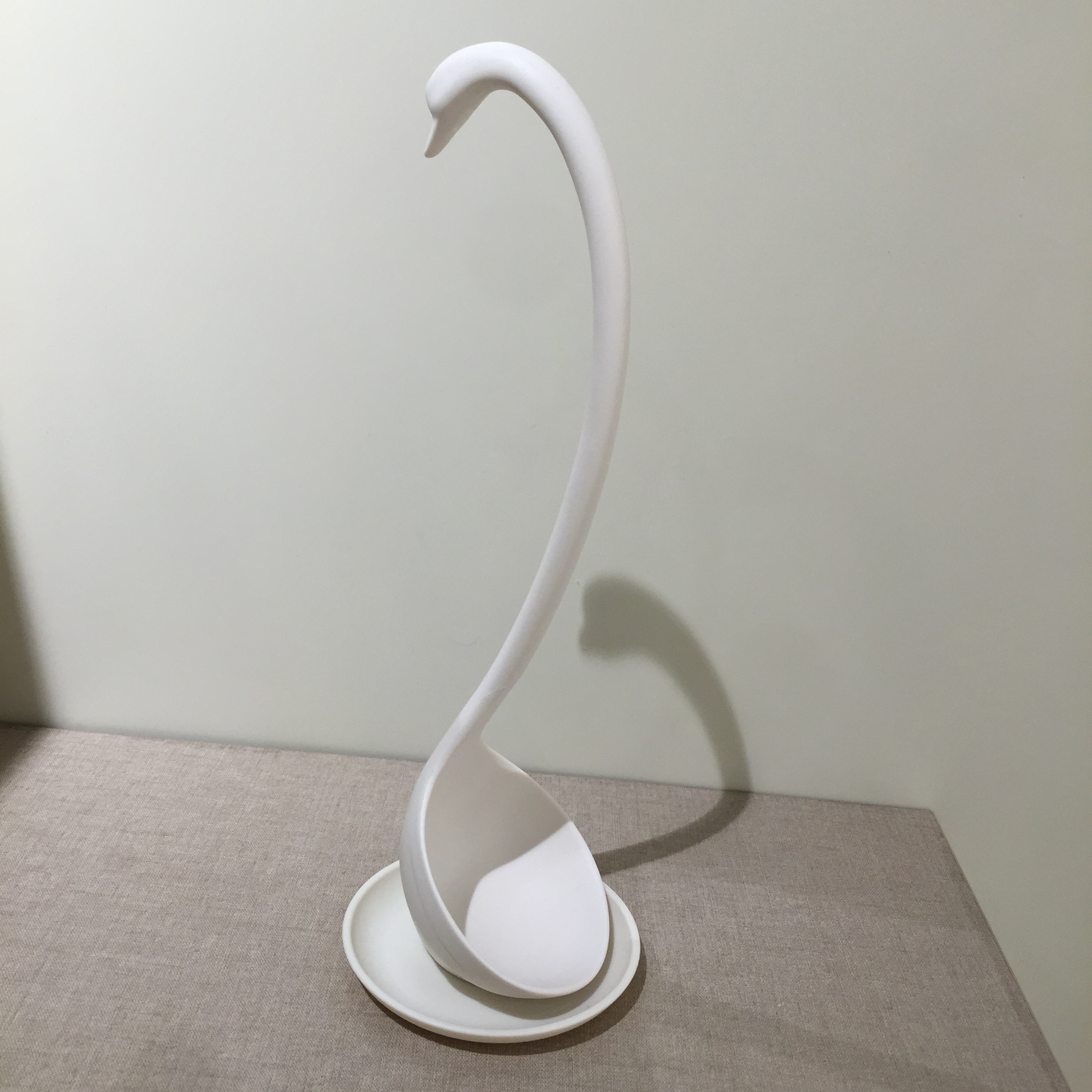 LOVE Juniper Elegant Black and White Swan Cabinet