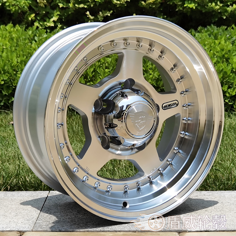 Suitable for Baic 212 Jeep 2500 Cheetah Feiteng Lada Niva Jimny 15inch Negative Offset Off-Road Wheels