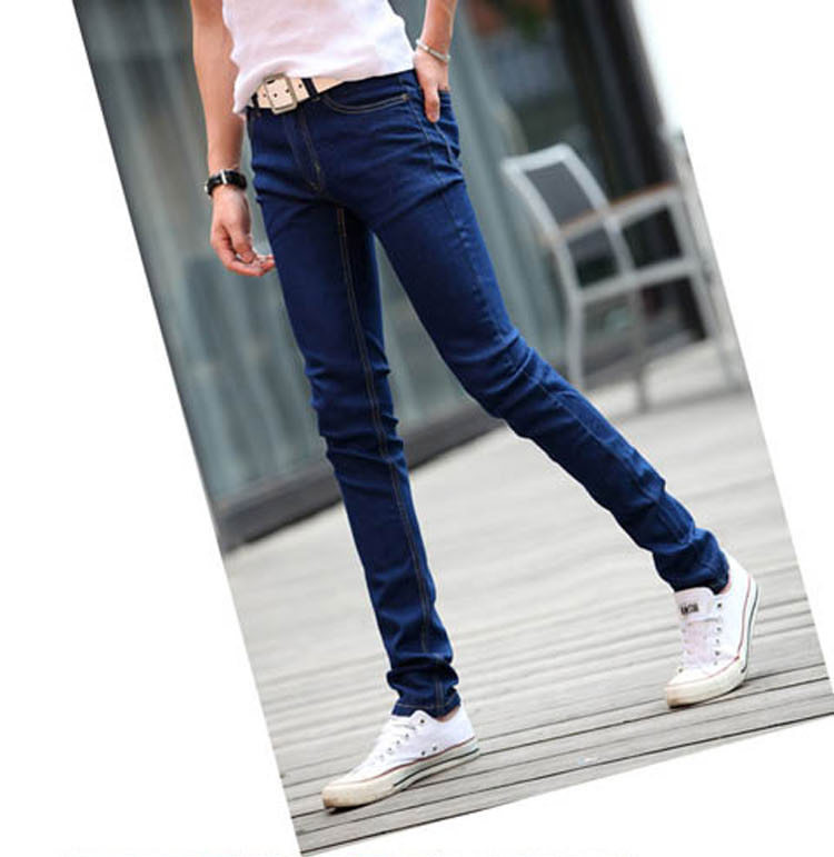 Jeans pour adolescent pieds Slim pour Quatre saisons - Ref 1462631 Image 15