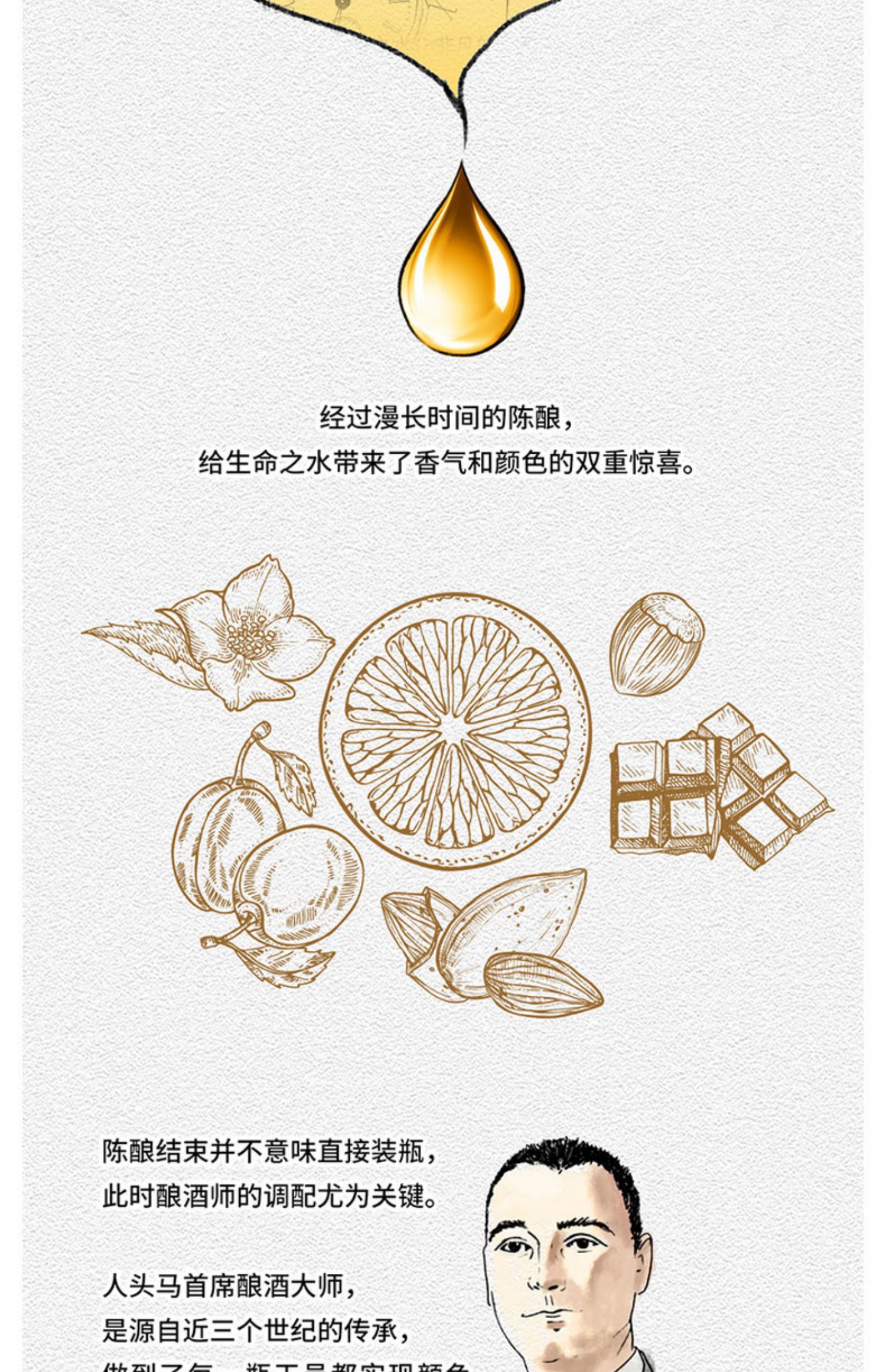 人头马CLUB优质香槟区干邑白兰地700ml