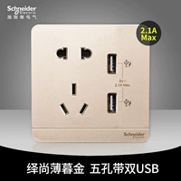 Пять -яма с двойным USB (Max2.1a)