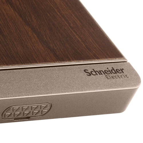 Schneider Brown Switch Spocket Panel 86 Type 86 Мебельный облегченный Minshen Run Ripple Four Open One Single Switch
