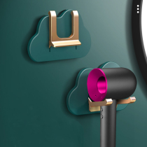 Foldable hairdryer shelf toilet bracket hairdryer hanger hairdryer shelf free punch bathroom frame