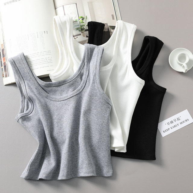 ສະເຫຼີມສະຫຼອງທາງອິນເຕີເນັດແບບຮ້ອນທີ່ສວຍງາມກັບຄືນໄປບ່ອນສັ້ນ camisole ກິລາ vest ສໍາລັບແມ່ຍິງ summer ຊັ້ນໃນການອອກແບບຊັ້ນໃນ niche tops ສໍາລັບນອກ
