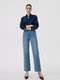 Jeans High-Quality Australian Cotton High-Waisted Comfortable Versatile Leg-Shaping Slimming Straight-Leg Jeans for Women 1121