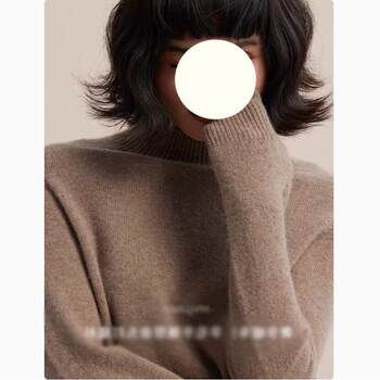 Luxuriously Enjoy the Warm Winter | Seamless Wool Full-Form Half-Collar Pullover Base Layer Sweater for Women, New Autumn and Winter Style