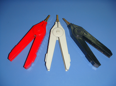 Duckbill clip LCR Kelvin test clip IC special test clip low resistance positive and negative test clip