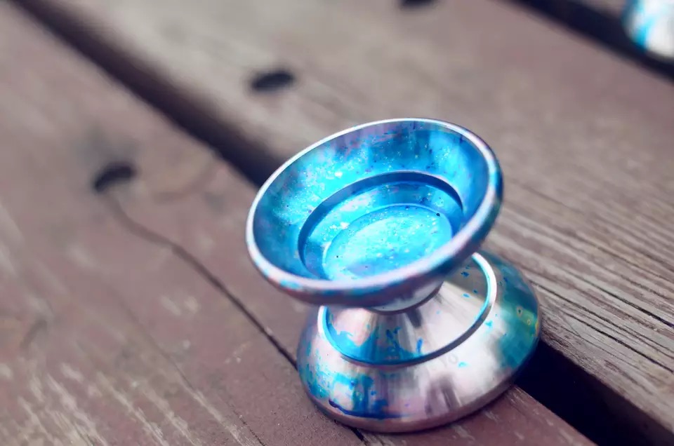 Aceyo Gravity 2 Yo-Yo Kim loại tiên tiến chuyên nghiệp Yo-Yo Colossus Trojan Breaking V Firepower Silver X do choi tre em