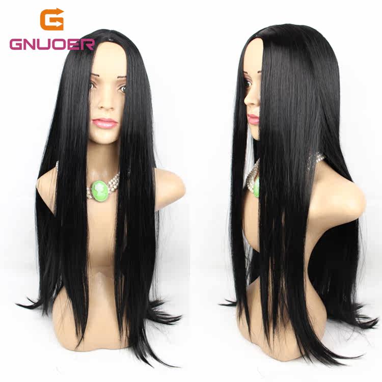 Perruque GNUOER    Long cheveux raides - Ref 2610116 Image 9