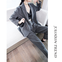 High-grade fried street suit suit suit womens spring 2021 New Korean casual fashion British style suit jacket