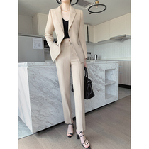 2021 autumn new big brand suit suit women high-end leisure Korean fashion temperament British style professional suit