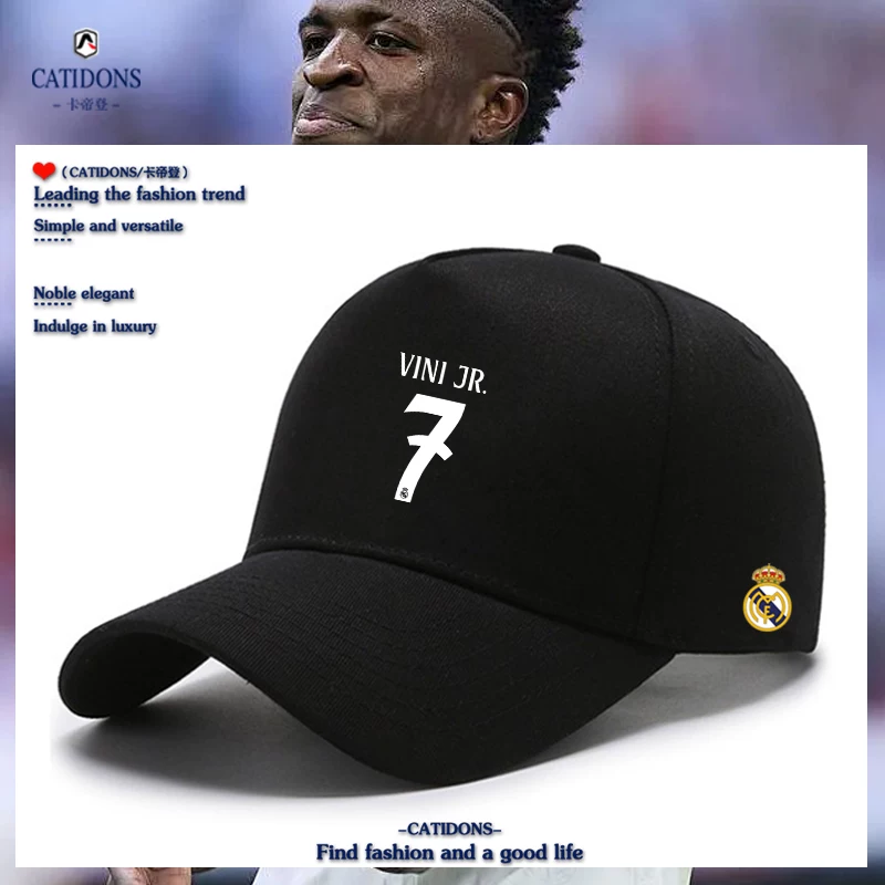 2425 Real Madrid Мбаппе №9 Беллингем №5 Винисиус №7 бейсболка фанат утка кепка