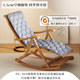 Deck ເກົ້າອີ້ອາຫານທ່ຽງ foldable ຜູ້ສູງອາຍຸລະບຽງເຮືອນ leisure lazy ເກົ້າອີ້ຜູ້ໃຫຍ່ lounge ເກົ້າອີ້ໄມ້ໄຜ່ rocking