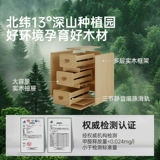 Прикроватная тумбочка для небольшого дома, спальни, из массива дерева, новинка 2025 года, кремовый стиль, детская креативная ниша, дизайнерская прикроватная тумбочка