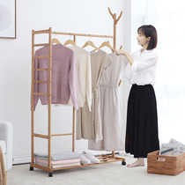 Hanger Floor-to-ceiling bedroom small simple household economical rack for hanging clothes Multifunctional coat rack